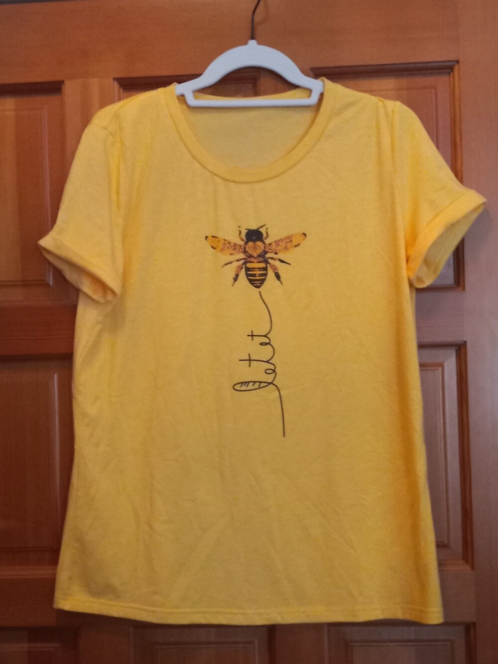 Women's Yellow Bee Graphic Tee